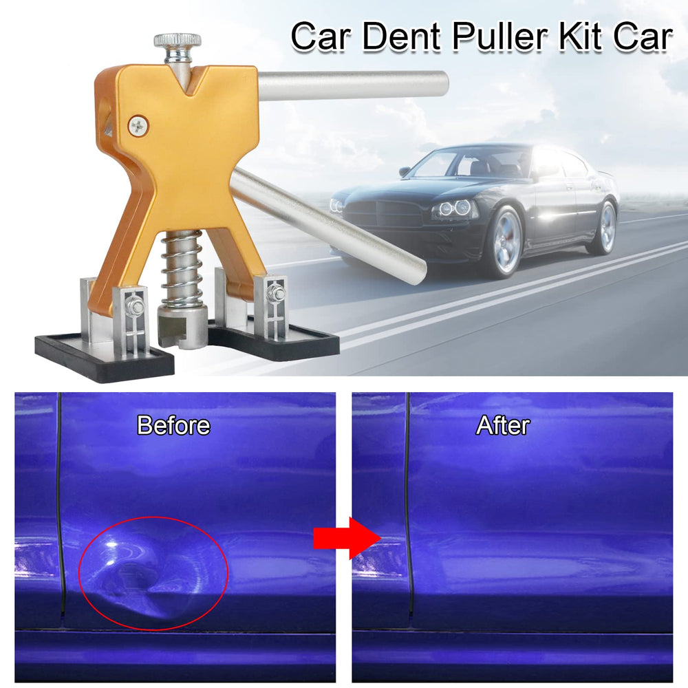 Tosucs dent puller base with rubber pad protects paint