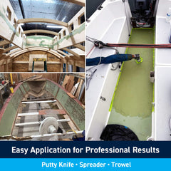 TotalBoat TotalFair 2-quart kit for marine repair projects.