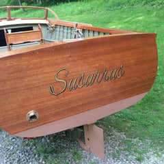 TotalBoat TotalGold brightwork detail shows durable gold metal finish.