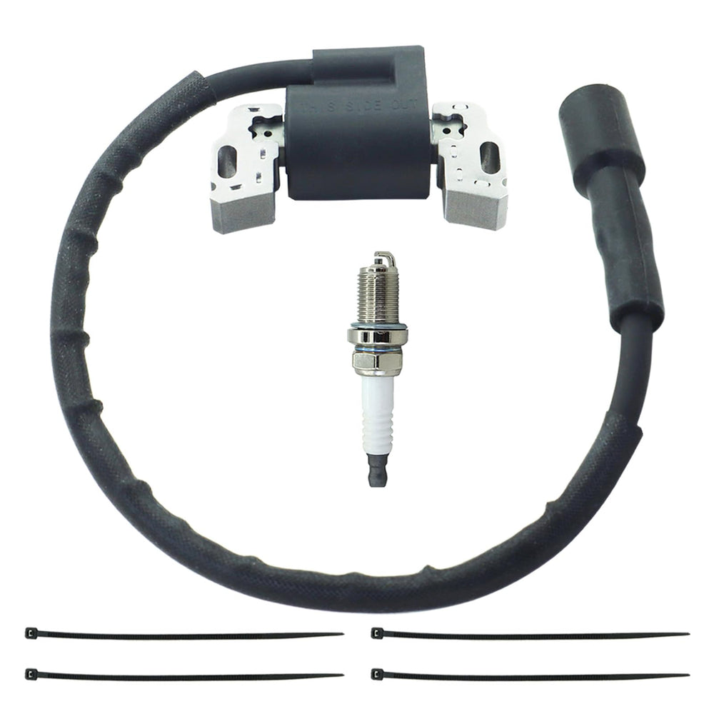 TOTEDELL 595304 ignition coil armature close-up, durable windings for Briggs & Stratton engines.