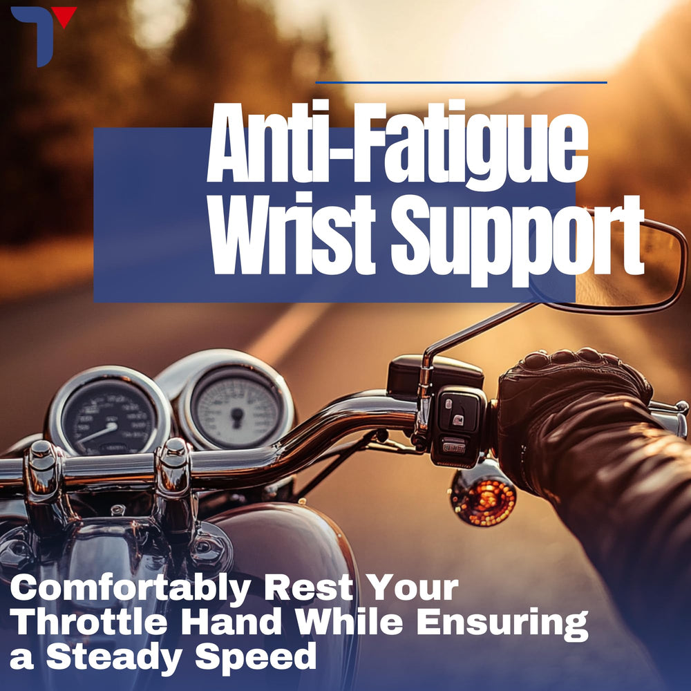 TOTSS throttle control in use on grip aids steady speed management.