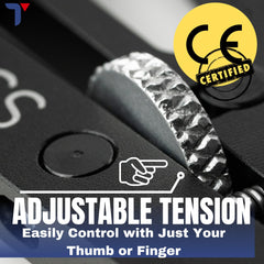 TOTSS ultra-durable aluminum construction withstands weather and miles.