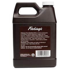 Belt and purse leather being conditioned with Tough 1 Neatsfoot Oil for suppleness.