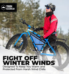 Tough Headwear balaclava thermal fleece keeps you warm in subzero temperatures.