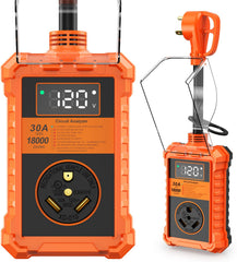 Toujreo RV surge protector 30A with cover shields outdoor hookups from rain and dust
