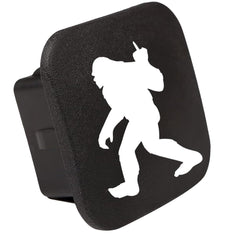 Toumeqi 2-inch trailer hitch cover installed shields the hitch from weather and debris