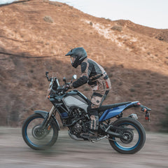 Tourmaster Trailblazer boot reinforced toe guards protect the shift area during aggressive riding.