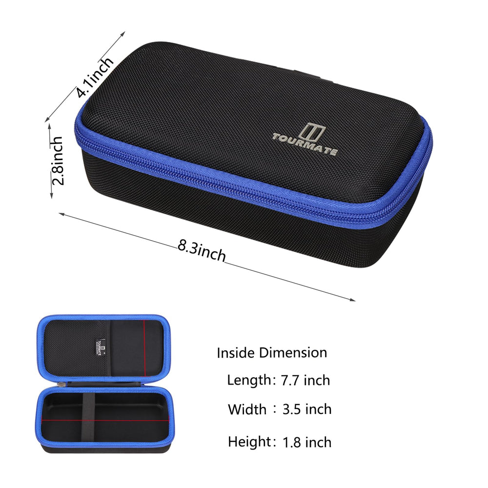 Interior of Tourmate case shows soft lining protecting the gauge.
