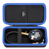 Tourmate hard storage case with precise outer dimensions for a snug gauge fit.