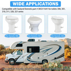 TOVEN-RV heavy-duty hose clamp secures connections