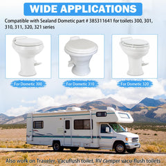 TOVEN-RV traveler and Vacu-Flush compatibility highlights versatile RV compatibility
