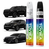 Toviiea Attitude Midnight Black Metallic paint bottle enables accurate color matching on Toyota finishes.