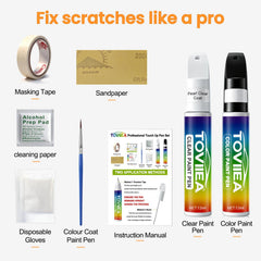 Toviiea fast-drying scratch repair for quick results