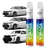 Toviiea Mineral White Metallic A96 paint bottle for BMW, color matched for seamless repair