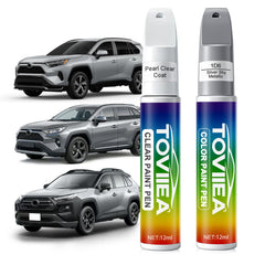 Toviiea Silver Sky Metallic paint bottle offers accurate Toyota color match.