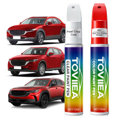 Toviiea Soul Red Crystal Metallic paint bottle for precise color matching on chips