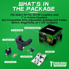TOWBUBING trailer security for RV and boat ensures safer departures and arrivals.