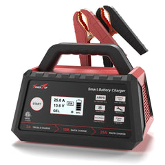 TowerTop 12V charger with HD LCD screen for clear status