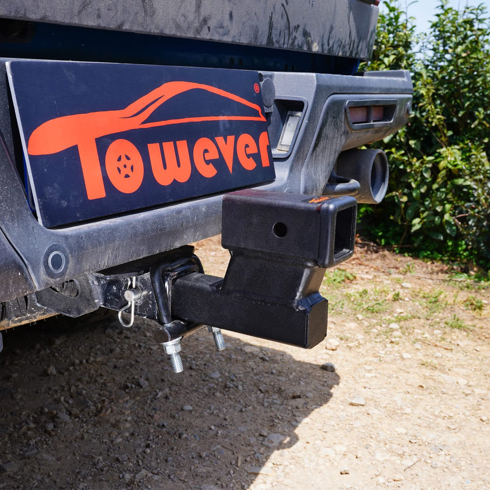 Towever 84128 7500lbs-capacity supports towing trailers, campers, and racks.