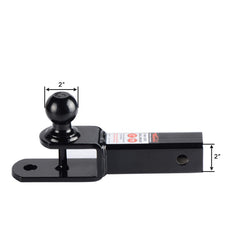 Towever 84209-hitch-shank-extension highlights a 5.5 inch extension for easier trailer alignment