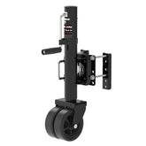 TowKing 2000 lbs upgraded boat trailer jack, sturdy profile for reliable lifting.