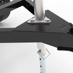 TowKing A-frame jack uses 1-3/4 inch outer tube diameter compatibility.