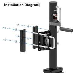 Towking corrosion-resistant steel with coating resists rust in outdoor use.