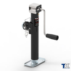TowKing 21.3-inch extended height helps reach higher trailers safely.