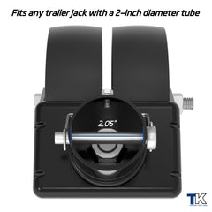 TowKING 6-inch wheels improve maneuverability for boats and utility trailers.