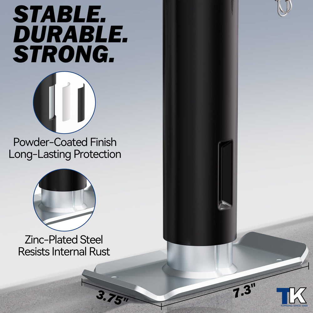 TowKing SAE-compliant design prioritizes safety and dependable performance.