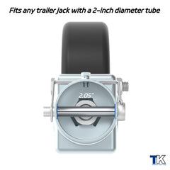Towking silver trailer jack replacement adds a practical upgrade to your rig.