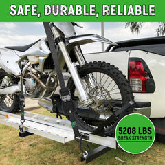Towmax ergonomic ratchet handle enabling fast, precise tensioning.