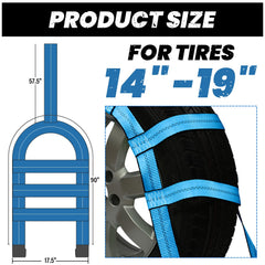 Towmax high-density 2-inch webbing provides strong, low-stretch performance.