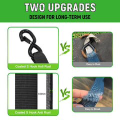 Towmax Velcro strap for quick organization after securing gear.