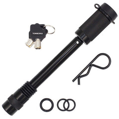 TowWorks 79831 extralong pin securing a 3-inch receiver for secure hitching.
