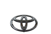 Toyota Genuine 75311-0C030 emblem front view for authentic Sequoia badge fit.