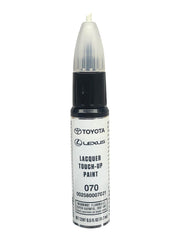 Toyota Genuine Touch Up Paint Pen Blizzard White Pearl 070 for small chips and scratches