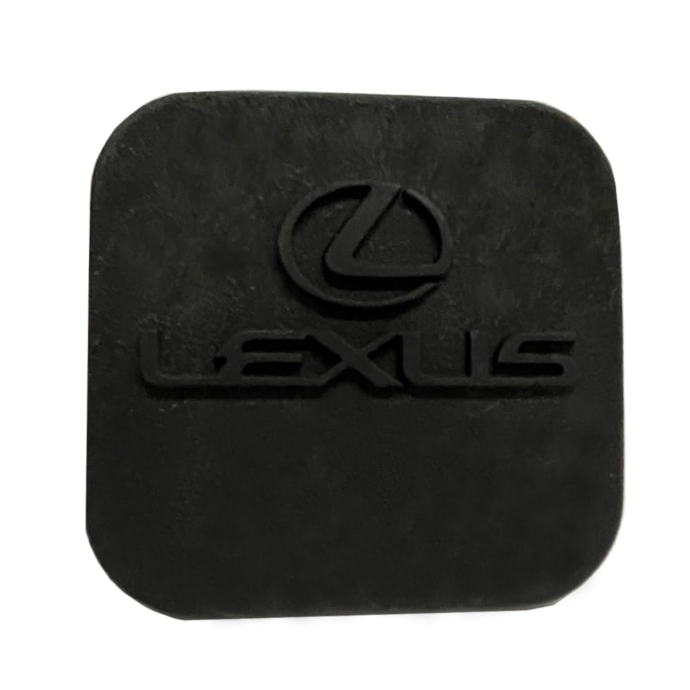 Toyota Lexus hitch-receiver-plug installed protects the receiver from dirt.