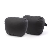 TPARTS leather headrest pillow on a Tesla Model Y seat offering plush, breathable comfort.