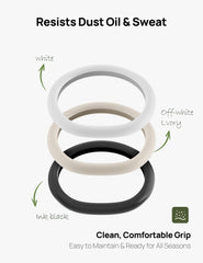 TPARTS steering wheel cover resists sweat and oil for easy cleaning and care.