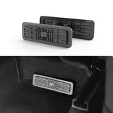 TPARTS under-seat vent cover on Model Y rear vent for dust protection