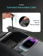 TPARTS USB hub multi-port charging supports simultaneous high-energy devices without clutter.