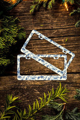 TQFTPT Blue Floral gift idea for car lovers