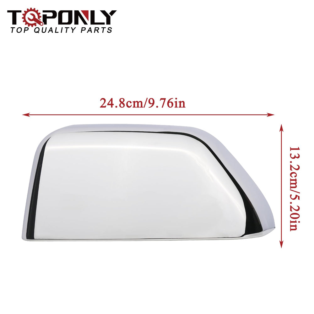 TQPONLY 1 pair mirror caps packaging indicates complete exterior upgrade.