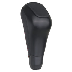 TQPONLY automatic gear shift knob in black leather for Toyota interior upgrade and grip