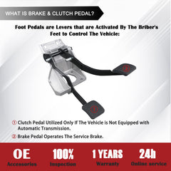 TQPONLY top view of brake clutch pedal bracket emphasizing solid metal build