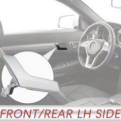 TQPONLY door handle holding pin provides secure retention during installation.