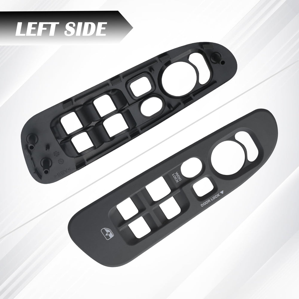 TQPONLY slate gray door switch bezel, matches Ram interior color