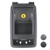 TQPONLY folding seat latch release handle gray left for Toyota Sienna