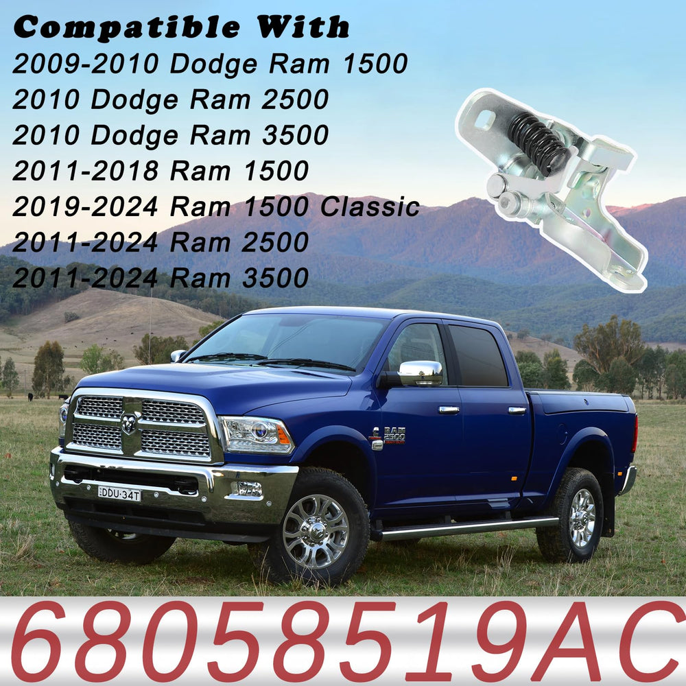 TQPONLY front lower door hinge for Ram 1500 Classic left enhances durability.